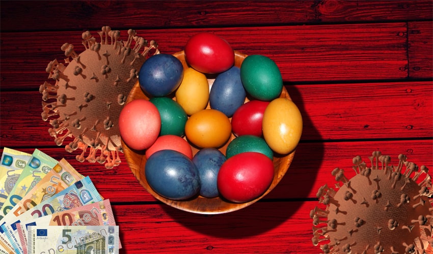 Δώρο Πάσχα εν καιρώ κορωνοϊού. Πως και πότε θα καταβληθεί. Παραδείγματα