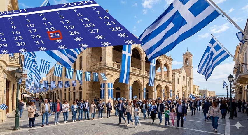 25η Μαρτίου 2026 αργία Ελλάδα