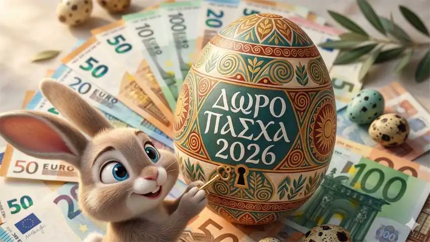 Δώρο Πάσχα 2026: Δικαιούχοι, υπολογισμός, ημερομηνία πληρωμής