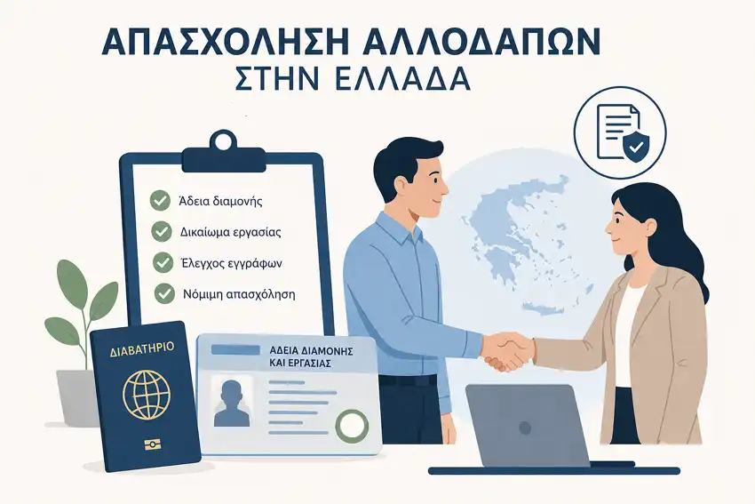 Απασχόληση πολιτών τρίτων χωρών στην Ελλάδα: Τι πρέπει να γνωρίζουν εργοδότες και λογιστές
